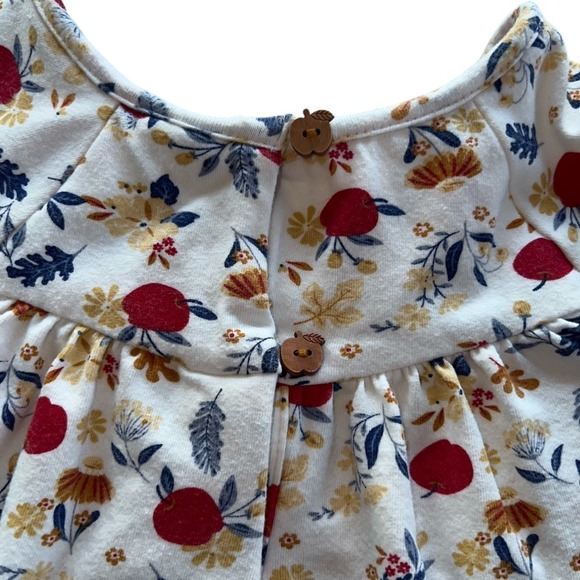 Tahari Apple‎ Floral Print Top Girls Toddler 24M Long Sleeve - Picture 4 of 8